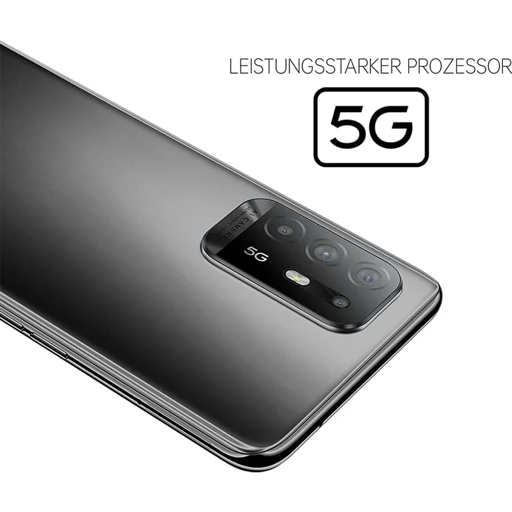 Oppo A94 5G Smartphone 16,26cm (6,42 Zoll) AMOLED-Display, 128GB interner Speicher, 8GB RAM, Dual-SIM, Android 11, Fluid Black – Bild 6