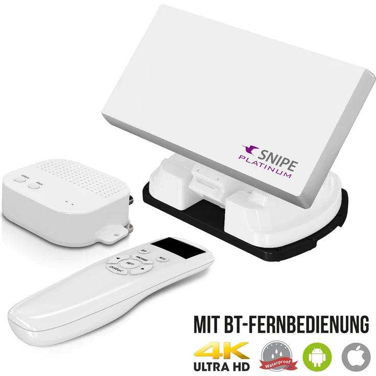 Selfsat SNIPE Platinum - Single - Mit BT Fernbedienung und iOS - Android Steuerung – Bild 1