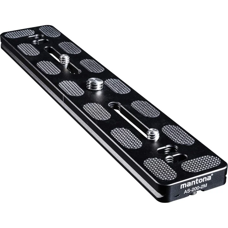 Mantona Schnellwechselplatte Arca Swiss, 200 mm schwarz – Bild 1