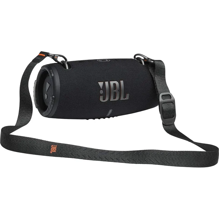 JBL Xtreme 3 tragbarer Bluetooth-Lautsprecher mit 15 Stunden Spielzeit, Schwarz 