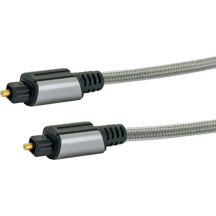 AINSTEIN Optisches Digital Audio Kabel 0,5m, TOSLINK Stecker - TOSLINK Stecker