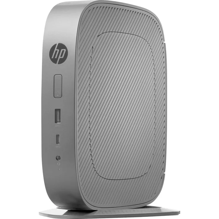 Hewlett Packard 2RC25EA#ABD Desktop PC (AMD A-Series GX-215JJ, 4GB RAM, AMD Radeon R2E, Win 10 Pro) Schwarz