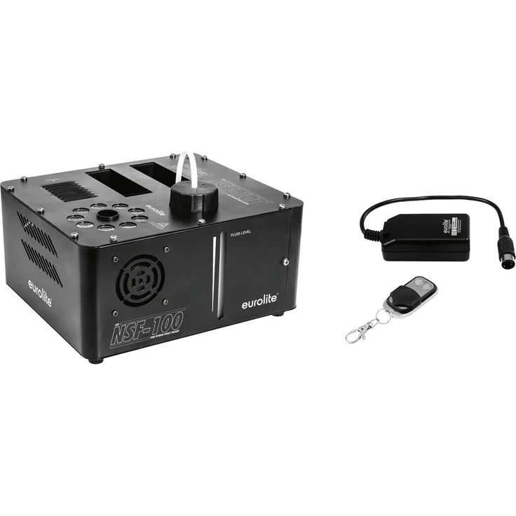 Eurolite Set NSF-100 LED DMX Hybrid Spray Fogger + WRC-4 Funkfer