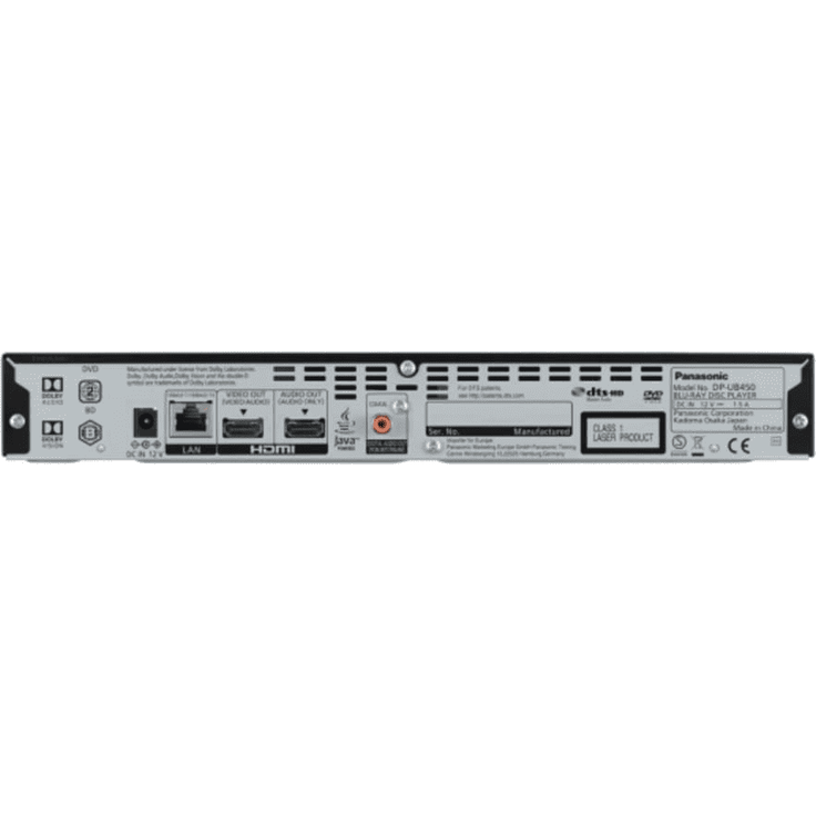 Panasonic DP-UB450EG Ultra HD Blu-ray-Player schwarz – Bild 3