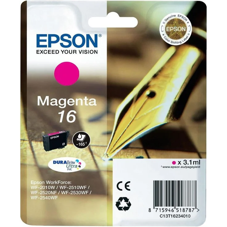 Epson C13T16234022 Magenta Original Tintenpatronen Pack of 1 – Bild 1