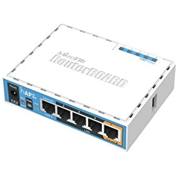 MikroTik RB952Ui-5ac2nD HAP AC Lite Router, 450 Mbit-s, Energie auf Ethernet (PoE) ? Access Point (30 ? 70 °C, IEEE 802.11 a, IEEE 802.11 ac, IEEE 802.11b, IEEE 802.11 g, IEEE 802.11 N)