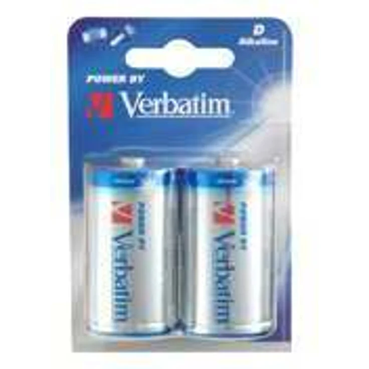 Verbatim Alkaline 1.5V - D-LR20 Block Batterie - 2er Pack