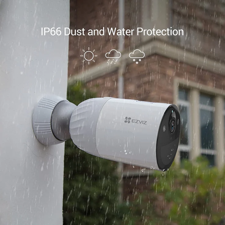 EZVIZ BC1 Add on Kamera, 1080p kabellose Überwachungskamera, 365 Tage Akkuleistung, PIR-Bewegungserkennung, Farbnachtsicht, Zwei-Wege-Audio, H.265, Amazon Alexa-kompatibel, funktioniert NUR mit BC1 Base – Bild 4