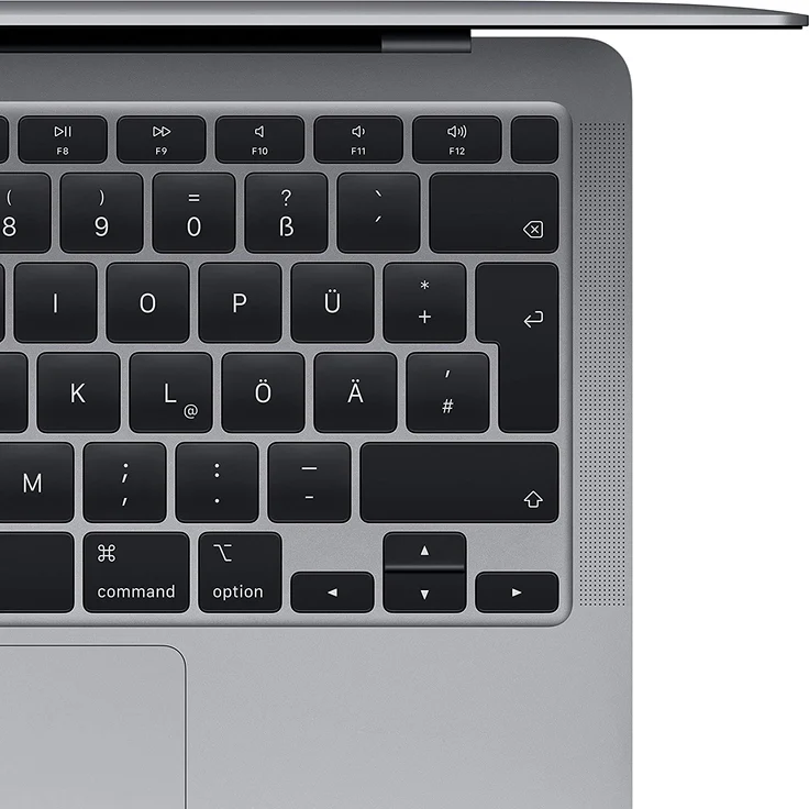 Apple MacBook Air 13 (2020) - 13,3 Zoll (2.560 x 1.600) IPS, Apple M1 Prozessor, 8GB RAM, 512GB SSD, Apple 8 Core GPU, macOS (Space Grau) MGN73D/A – Bild 3