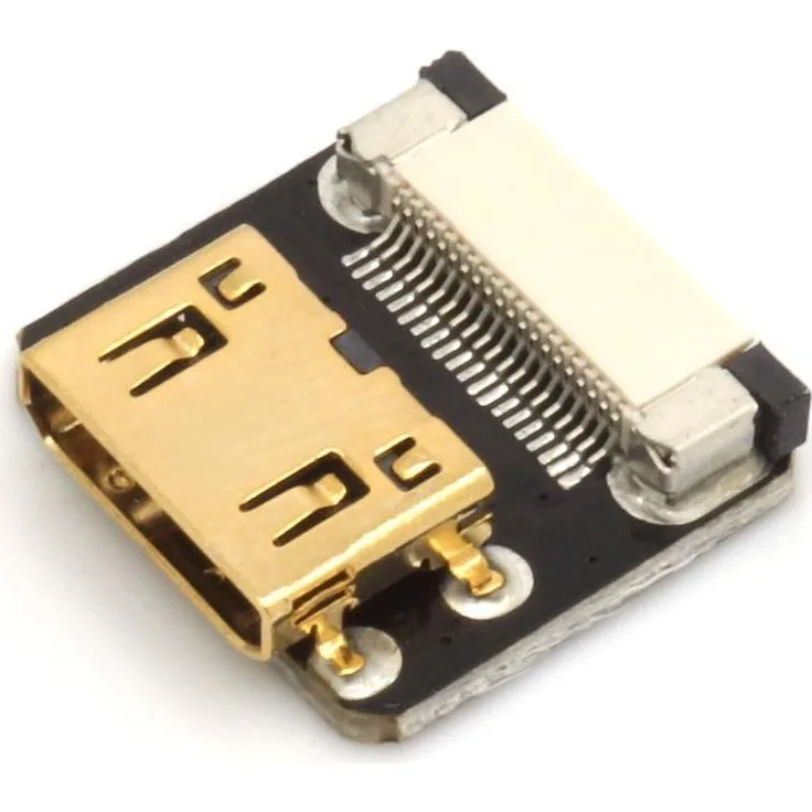 Sertronics Mini HDMI Typ C Buchse, gerade, für DIY HDMI Kabel (125052)