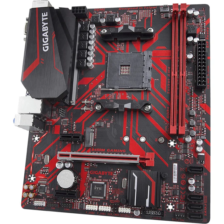 Gigabyte B450M GAMING - micro ATX, AMD B450, Sockel AM4, Dual-channel DDR4 (B450M GAMING) – Bild 3