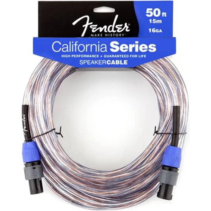 Fender 099-5016-030 15m California Speaker Kabel 16GA, Speakon-Speakon