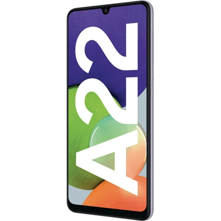 Samsung Galaxy A22 Smartphone 16,3cm Pixel (6,4 Zoll) SAMOLED-Display, 128GB interner Speicher, 4GB RAM, Dual-SIM, Android 11, Violett – Bild 5