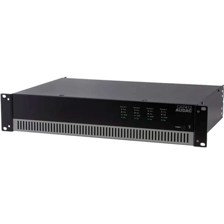 Audac CAP 412 100 V Endstufe 4 Kanal 120 W