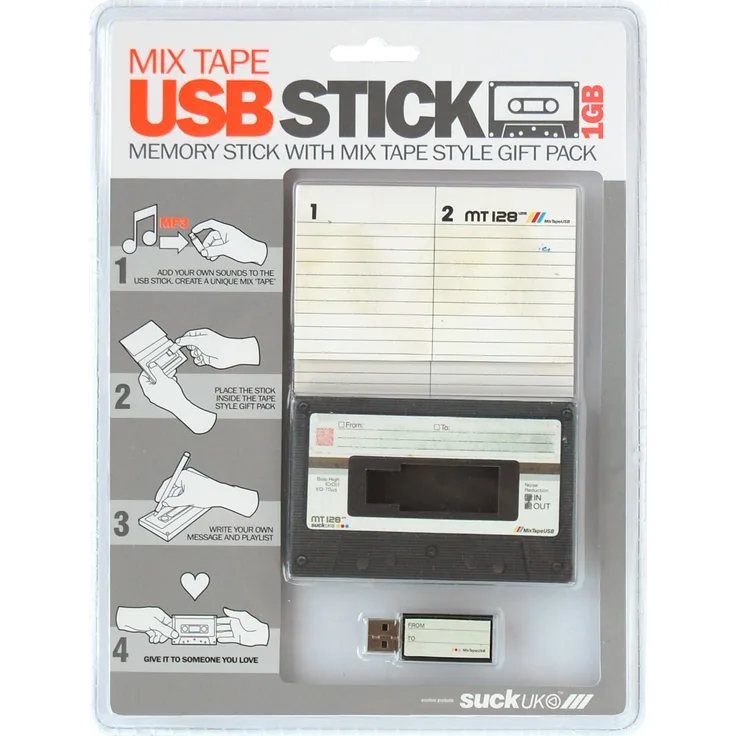 SUCK UK USB-Kassette