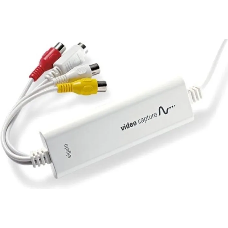 Elgato Video Capture (Videos digitalisieren und auf Mac, PC, iPad übertragen, USB 2.0) weiß