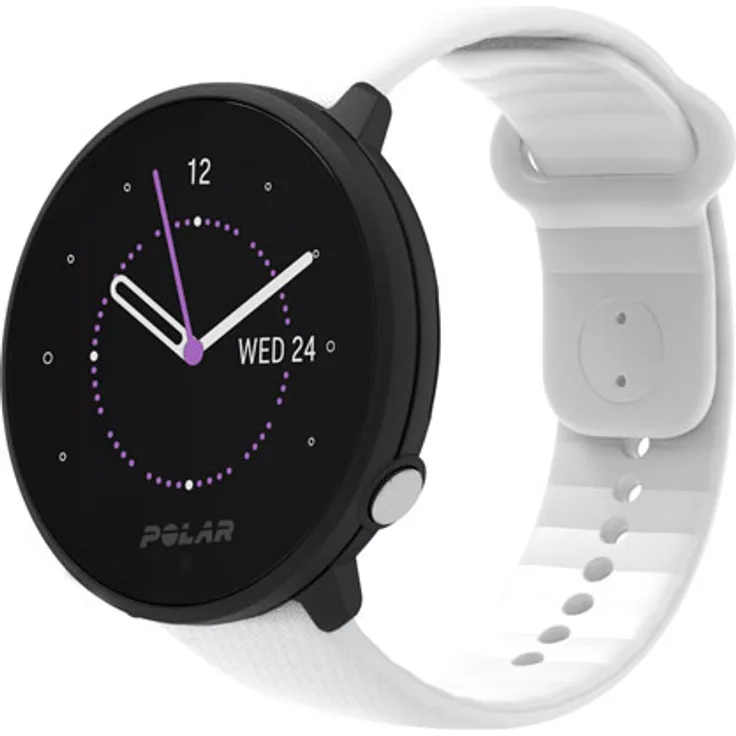 Polar Unite Fitness-Tracker GPS, Unisex, S-L, Kunststoffgehäuse, Weiß (90081803)