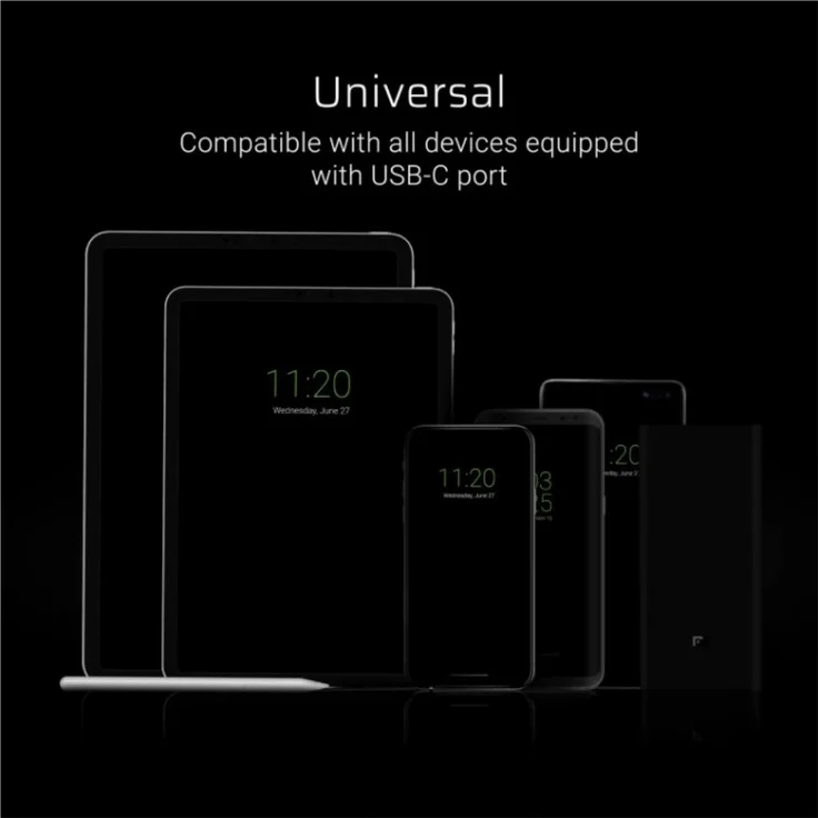 Green Cell Kab USB > USB-C 0,25 m Black, Ladekabel/Datenkabel, schwarz – Bild 3