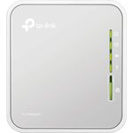 TP-Link TL-WR902AC AC750 WLAN Nano Router (433Mbit-s (5GHz) +300Mbit-s (2,4GHz) (tragbar, Accesspoint, TV Adapter, Repeater, Router, Client, Print, Media, FTP Server), weiß- grau