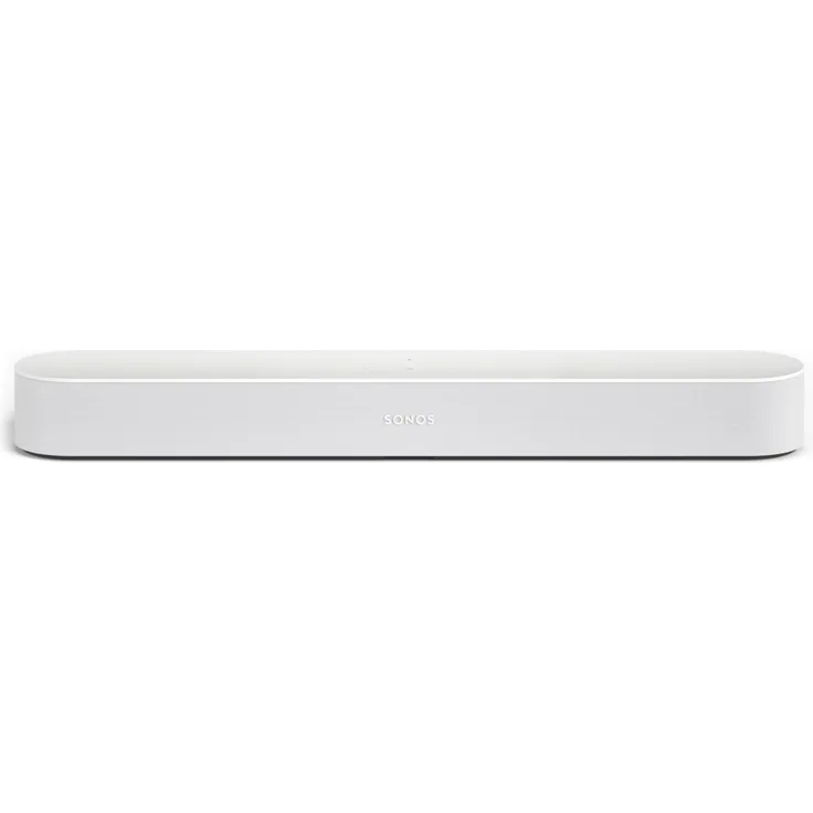 Sonos Beam Smart 3.0 Soundbar ohne Subwoofer, kabellos/kabelgebunden, geeignet für TV, weiß (2018)