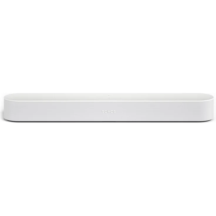 Sonos Beam Smart 3.0 Soundbar ohne Subwoofer, kabellos/kabelgebunden, geeignet für TV, weiß (2018) – Bild 1