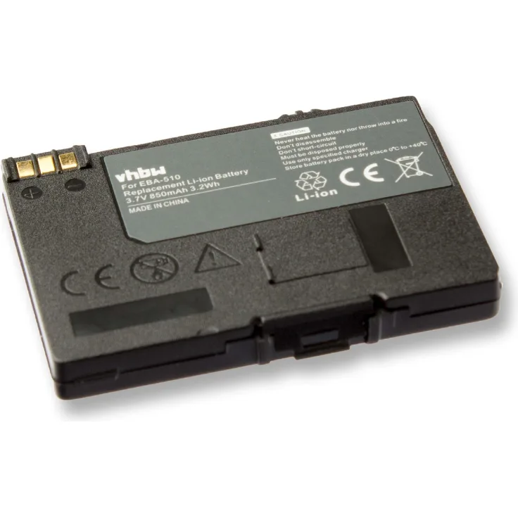 VHBW Li-Ion Akku 850mAh (3.7V) für Handy Telefon Siemens Gigaset SL37H, 4015 Micro, S44, S440, S445, SL1, SL100 wie V30148-K1310-X289.