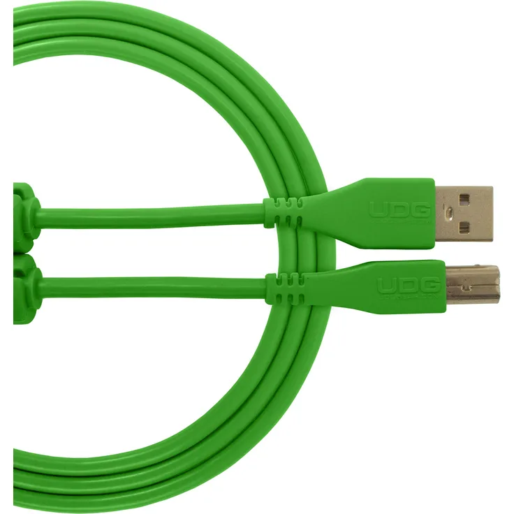 UDG Kabel USB 2.0 (A-B) gerade 3 m Audio optimiertes UDG Ultimate Audiokabel für DJs und Produzenten zur Maximierung ihrer Leistung