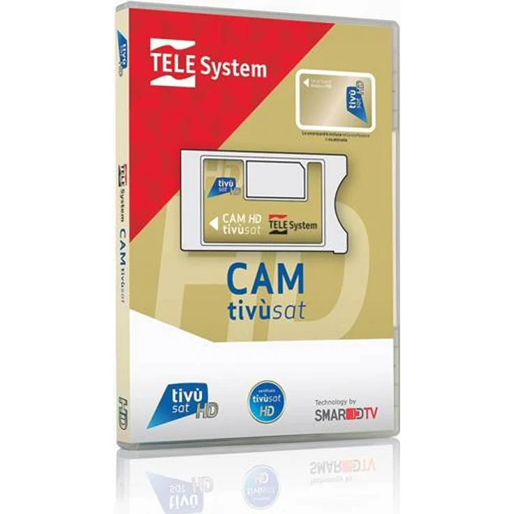 Tele System SmarCAM TivùSat Smart-Card-Lesegerät Innenraum CI - Smart-Card-Lesegeräte (Innenraum, LG, Samsung, Sony, CI) – Bild 2