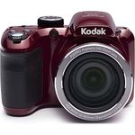 Kodak Astro Zoom AZ401 Brückenkamera 16.15MP 1-2.3Zoll CCD 4608 x 3456Pixel Rot - Digitalkameras (16,15 MP, 4608 x 3456 Pixel, CCD, 40x, HD-Ready, Rot)