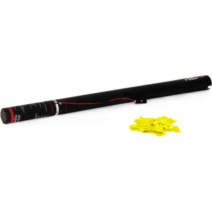 TCM FX Konfetti-Ladung elektrisch 80cm, gelb