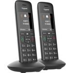 Gigaset C570 HX Duo Bundle Mobilteil, schwarz Analog-Telefon
