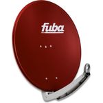 Fuba DAA 780 R Aluminium-Satelliten-Parabolantenne (38,50 dB, Große 78 cm) rot