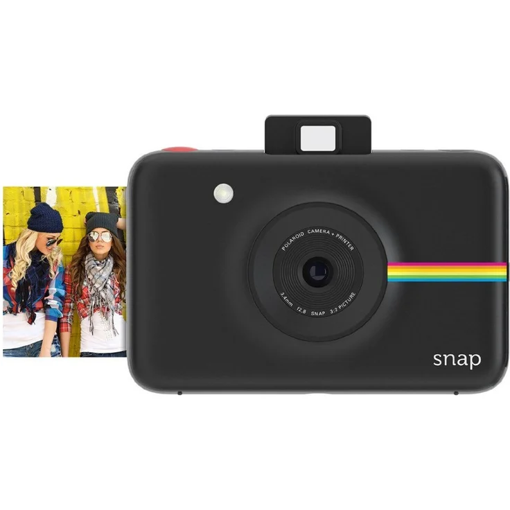 Polaroid Digitale Instant Snap Kamera mit ZINK Zero Ink Technologie, Schwarz – Bild 2