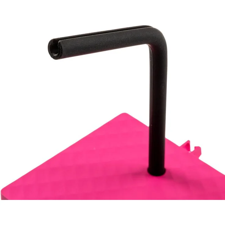 Xtrfy B4 Mouse Bungee Pink Flexibler Silikonarm Stabile Basis rutschfeste Gummiunterseite Kompakt und bequem