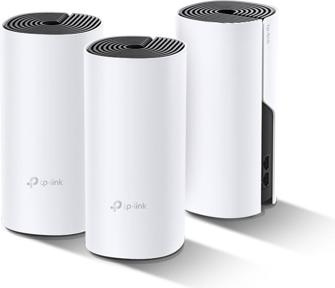 TP-Link Deco M4 Mesh WLAN Set (3 pack) AC1200 WLAN-Heimnetz-Komplettlösung (große WLAN-Abdeckung, für Häuse, Gebäudekomplex, Multi-Arbeitsmodi, 6x Gigabit Ports) weiß: Tests, Infos & Preisvergleich