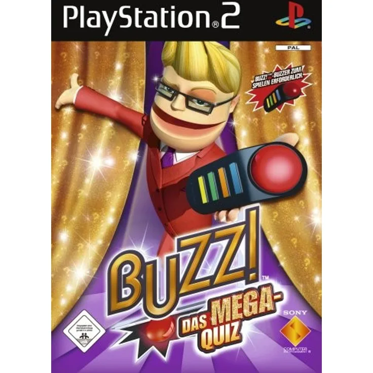 BUZZ! - Das Mega-Quiz (PS2)