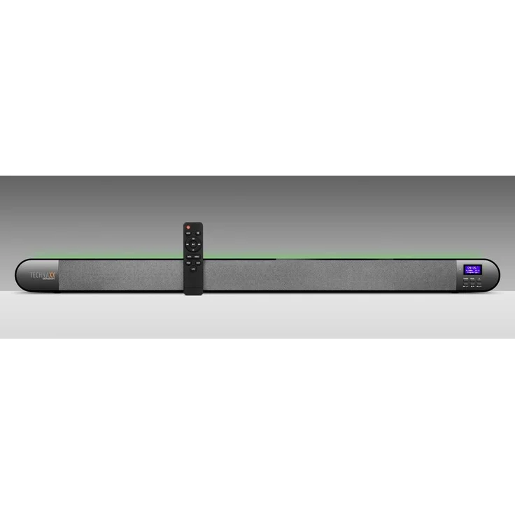 Technaxx TX-139 2.0 Soundbar ohne Subwoofer mit Beleuchtung, kabelgebunden, geeignet für TV, schwarz  – Bild 2