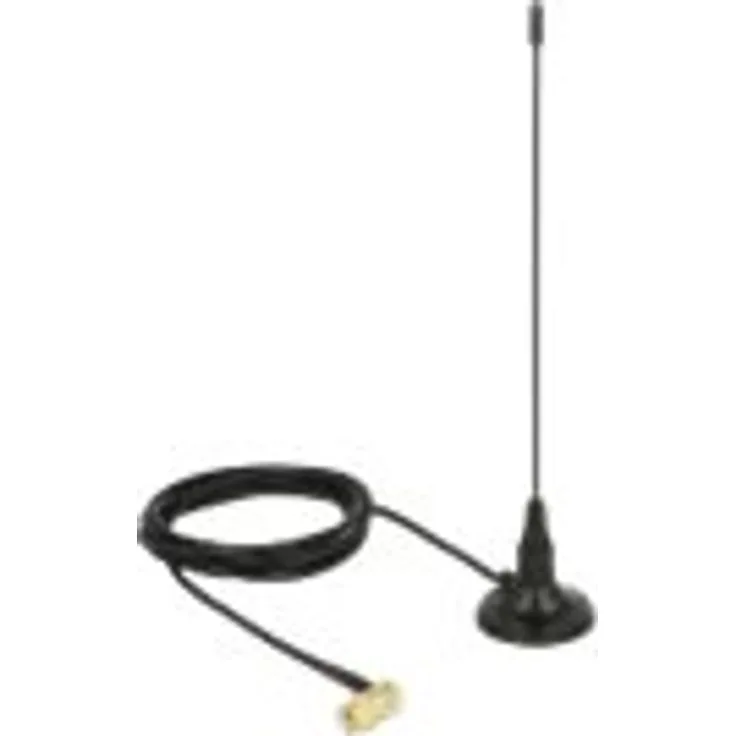 DeLOCK - Antenne - Peitschen-Antenne - 2.5 dBi - ungerichtet - außen, magnetisch montierbar