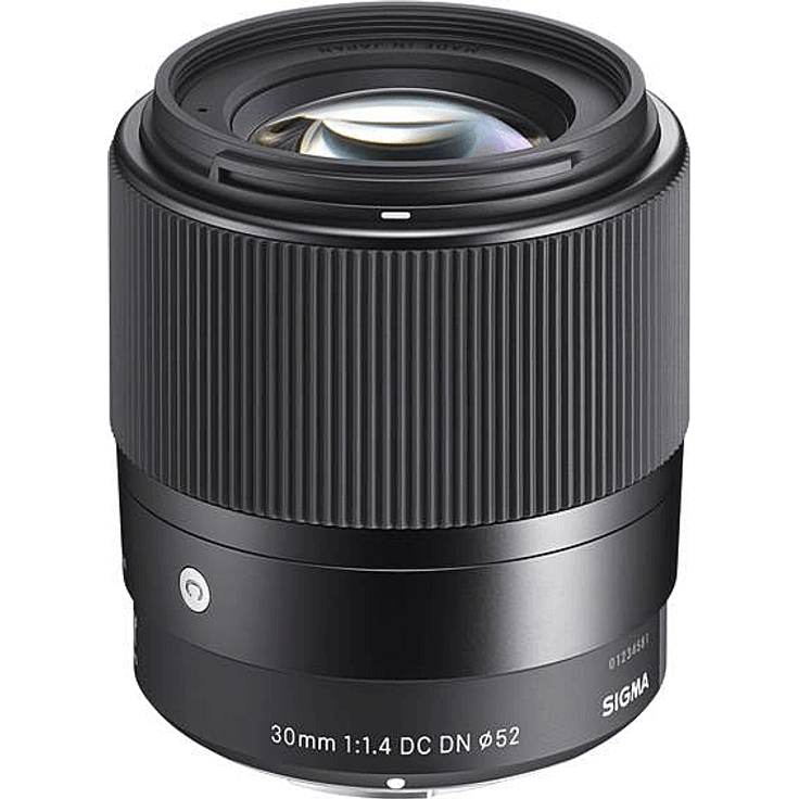 Sigma 30mm F1,4 DC DN Contemporary Objektiv (52mm Filtergewinde) für Sony-E Objektivbajonett – Bild 1