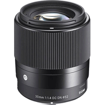 Bild für Sigma 30mm F1,4 DC DN Contemporary Objektiv (52mm Filtergewinde)