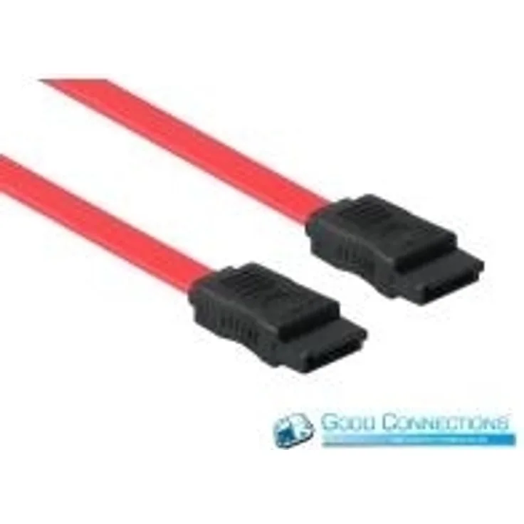 Good Connections SATA 3 GB/s Anschlusskabel - Serial ATA-Kabel - Serial ATA 150/300 - 0,5 m - Rot (5045-S05)