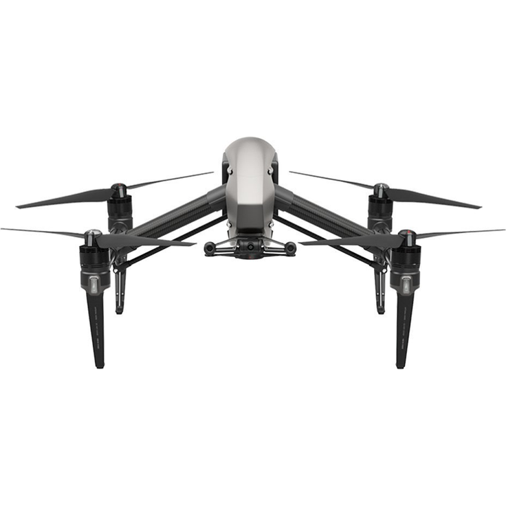 DJI Inspire 2 (EU-Version) - Drohne mit Videoaufzeichnung bis zu 6K in Kino-DNG - RAW, von 0 bis 80 km - h in 5 Sekunden, Höchstgeschwindigkeit 94 km - h, maximale Flugzeit 27 Minuten – Bild 1