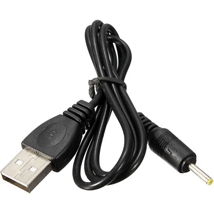 AKYGA AK-DC-02 USB DC Kabel Stecker 2.5x0.7mm Adapter 5V Ladekabel 80cm