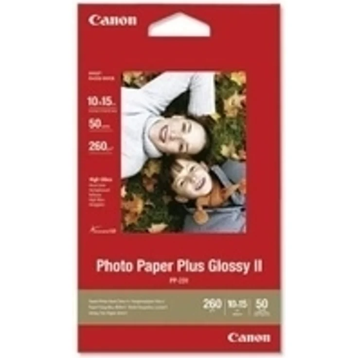 Canon 2311B053 PP-201 Plus, Fotoglanzpapier, 10 x 15 cm, 275 g, 5 Blatt – Bild 1