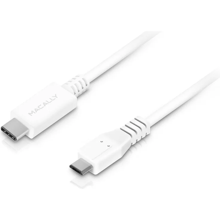 May UC2UMB-W USB-C 2.0-zu-Micro-USB-Kabel mit einer Länge von 90 cm Weiß