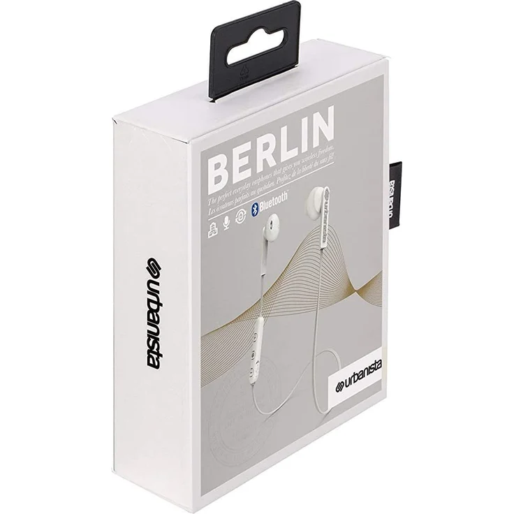 Urbanista Berlin In-Ear Kopfhörer, mit Bluetooth, Mikrofon, weiß – Bild 8