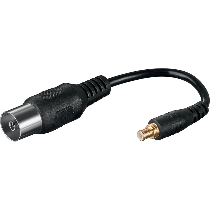 Goobay 67227 Antennen-Adapter Koax-Buchse auf MCX-Stecker