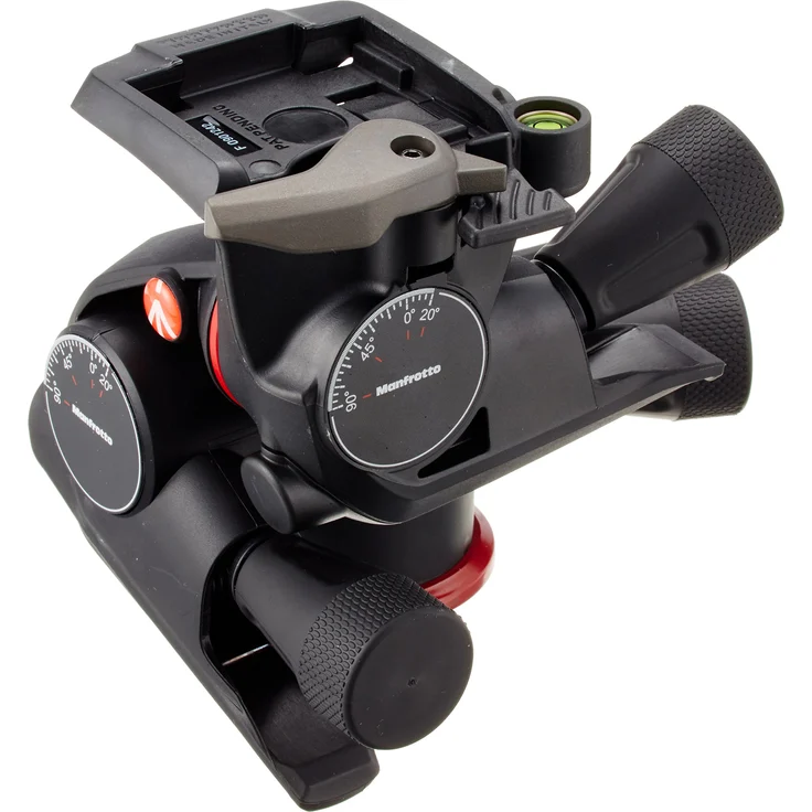 Manfrotto XPRO Getriebeneiger, Schwarz – Bild 1