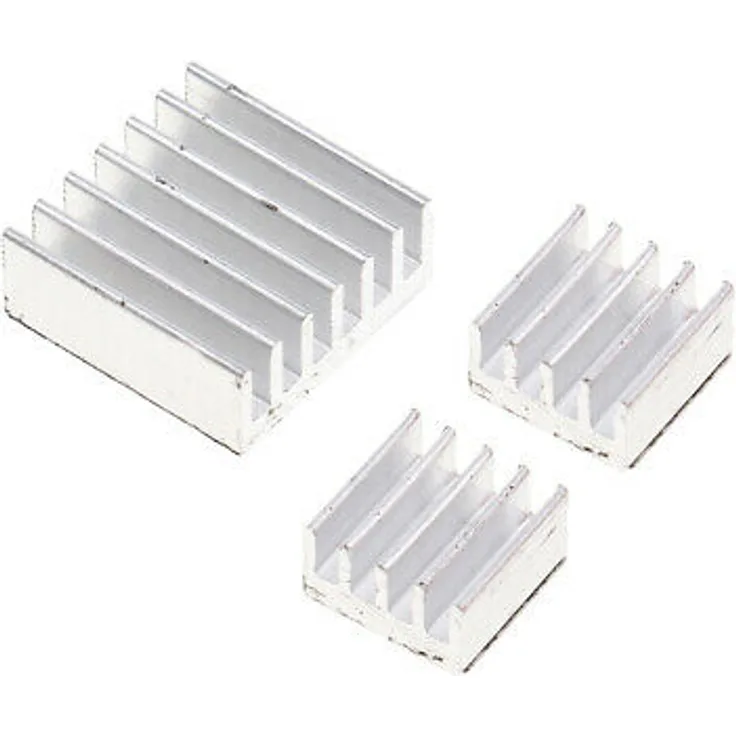 3 teiliges Kühlkörper Set für Raspberry Pi
