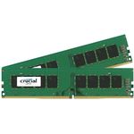 Crucial CT2K16G4DFD824A 32GB Kit (16GB x2) Speicher (DDR4, 2400 MT-s, PC4-19200, Dual Rank x 8, DIMM, 288-Pin)